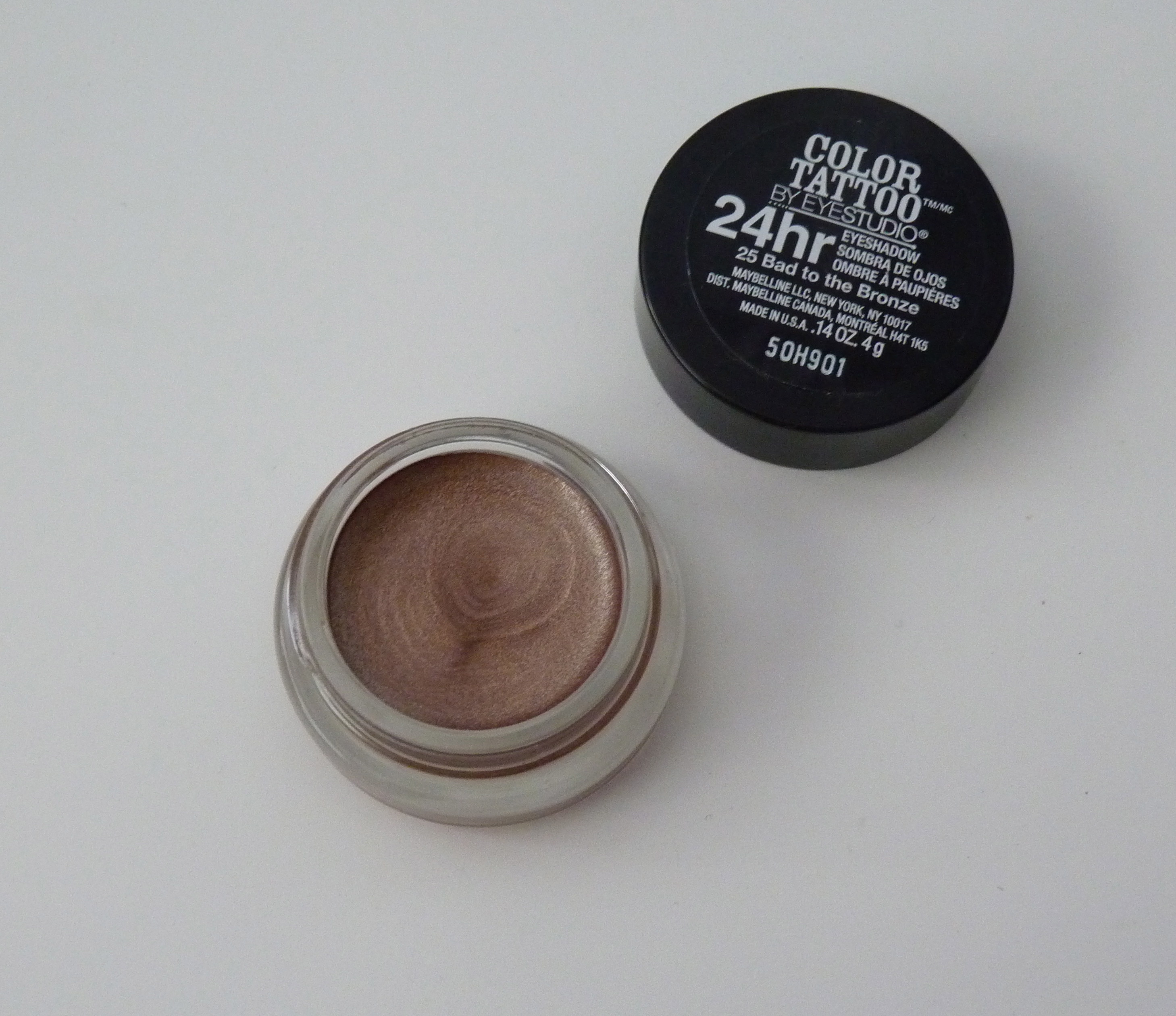 Maybelline Bad to the Bronze (#25) Color Tattoo 24 Hour Review, Photos, Swatches | The LAB of